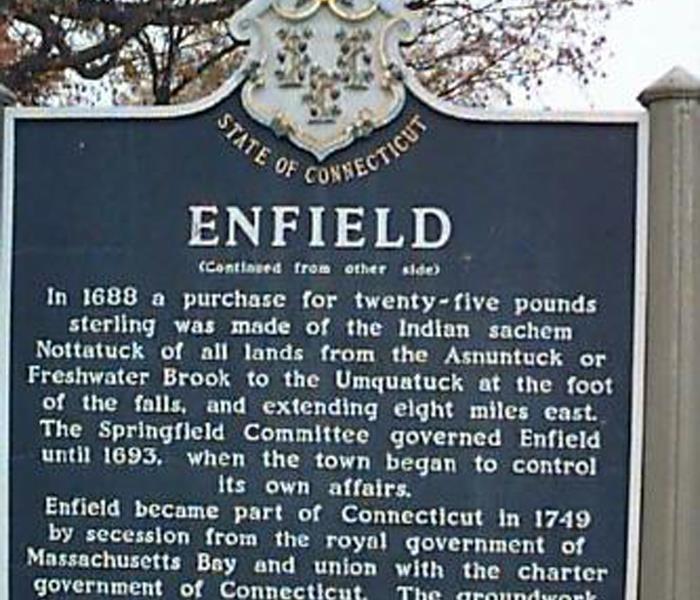 Enfield Historic Sign